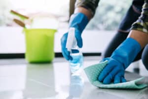 تنظيف مجلس فاخر في شمال الرياض