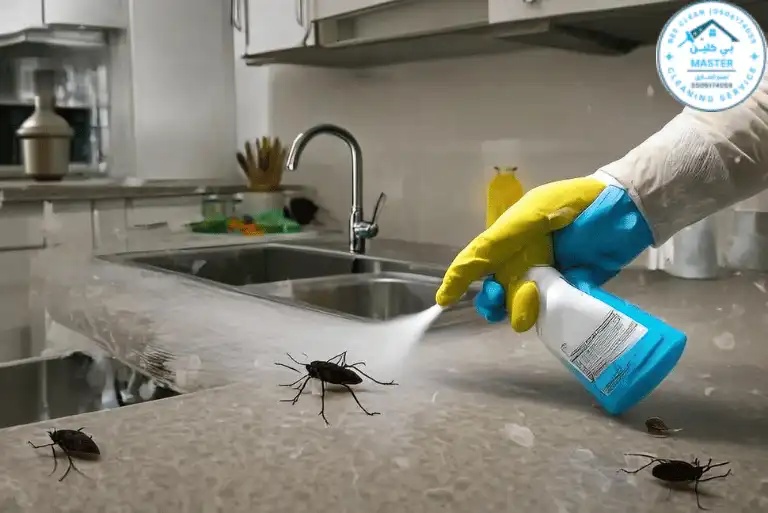مكافحة الصراصير في المطبخ