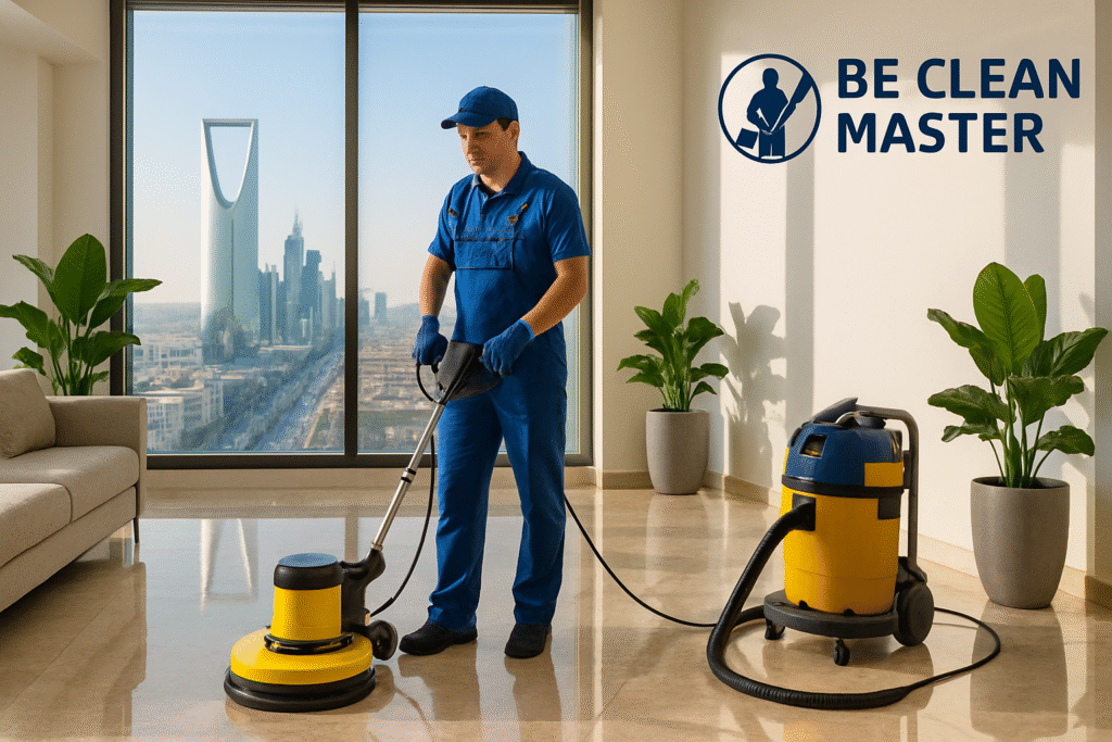 عامل شركة نظافة شقق وفلل بالرياض