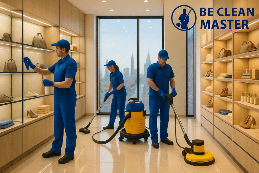 عمال بي كلين ماستر شركة تنظيف محلات بالرياض