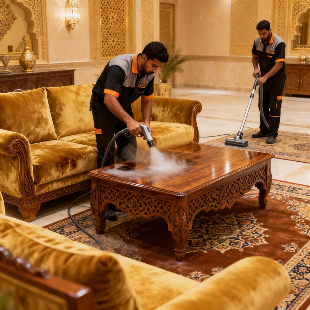 شركة تنظيف مجالس شامل بالرياض – خدمات متكاملة للمجالس الفاخرة والتعقيم الاحترافي