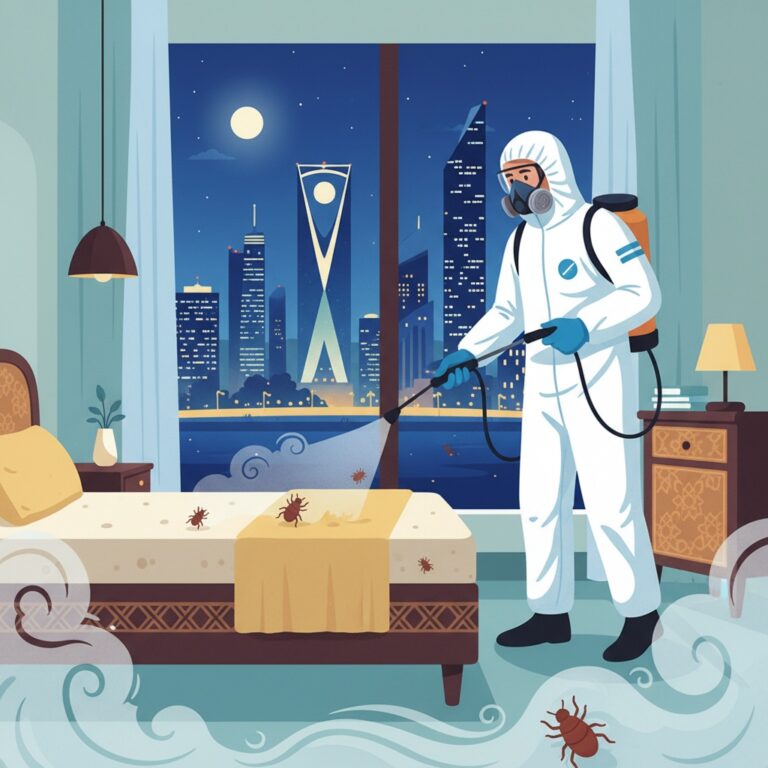 شركة مكافحة بق الفراش بالرياض – بي كلين ماستر الحل الأمثل للتخلص من الحشرات