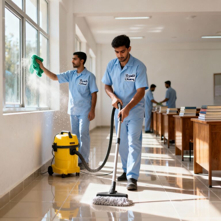 تنظيف المدارس والمؤسسات التعليمية بالرياض بي كلين ماستر