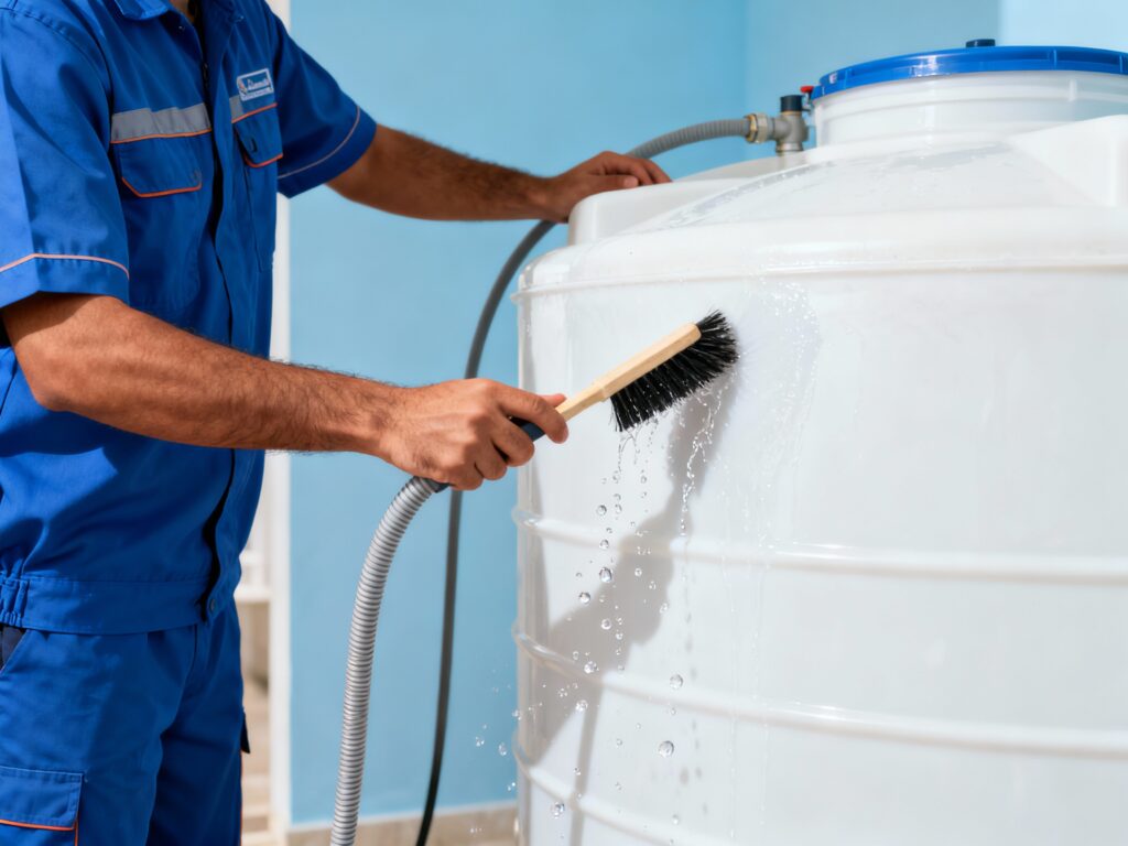 شركة تنظيف خزانات بالرياض رخيصة ضمان نظافة ومياه آمنة